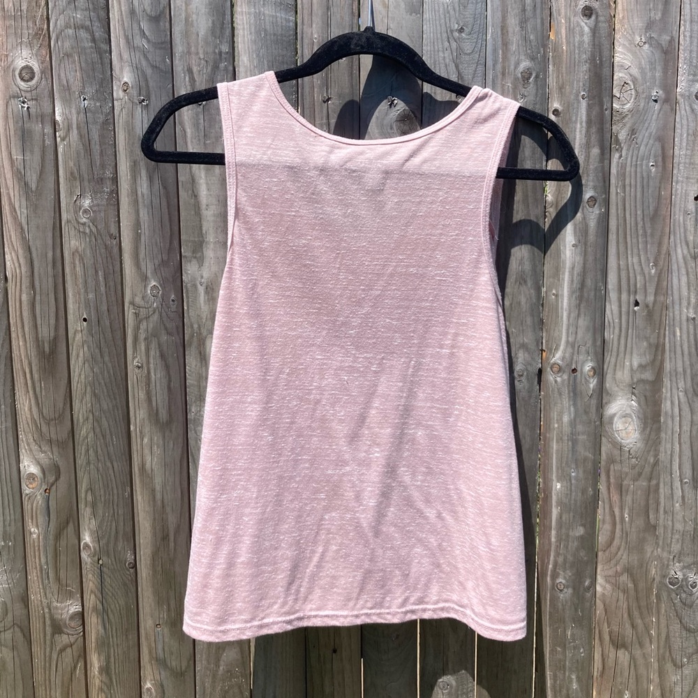 Lilu flowy tank top in Rose